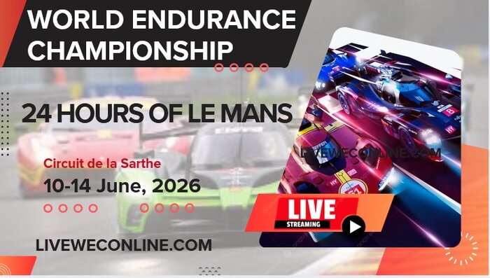 {RD 3} 24 Hours Of Le Mans WEC Live Streaming 2026 slider